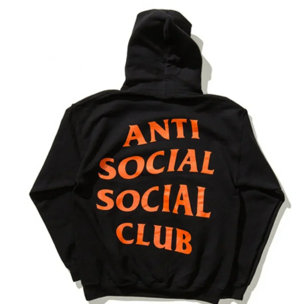 Anti Social Social Club x Undefeated ‘Paranoid’ Hoodie ASSC UNDFTD USED SZ LARGE - Picture 2 of 14